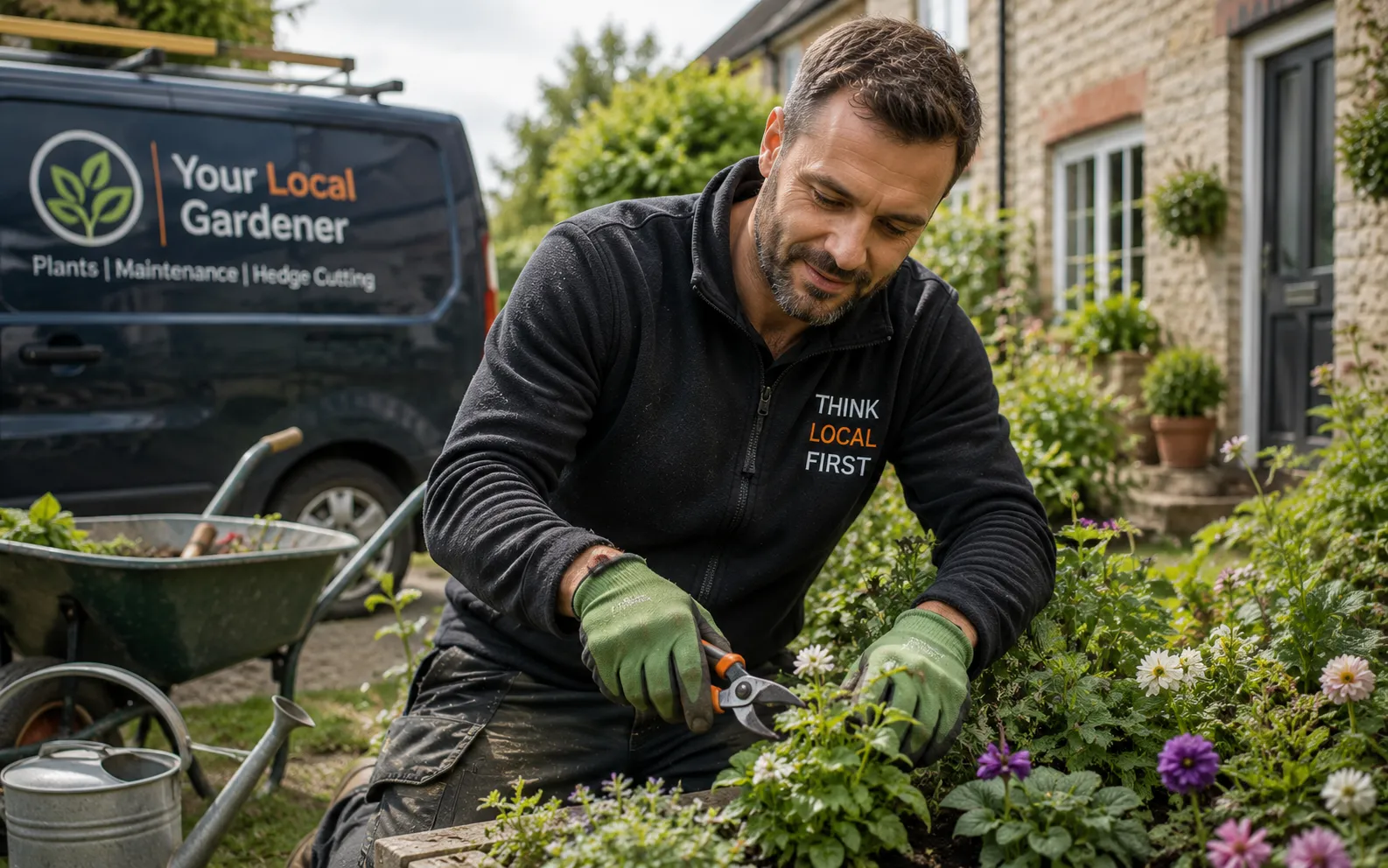 Gardening in Bicester