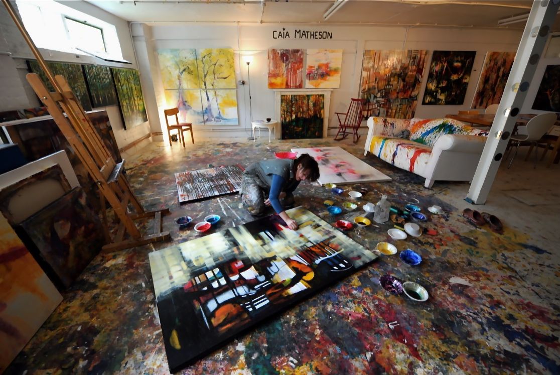 Caia Matheson Contemporary Oil Painter